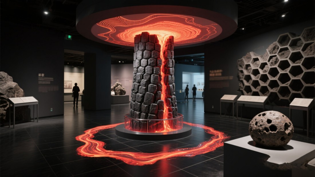 地质展馆，化石展馆