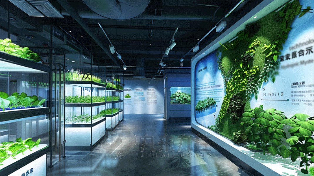 智慧农业展厅设计，农业展馆