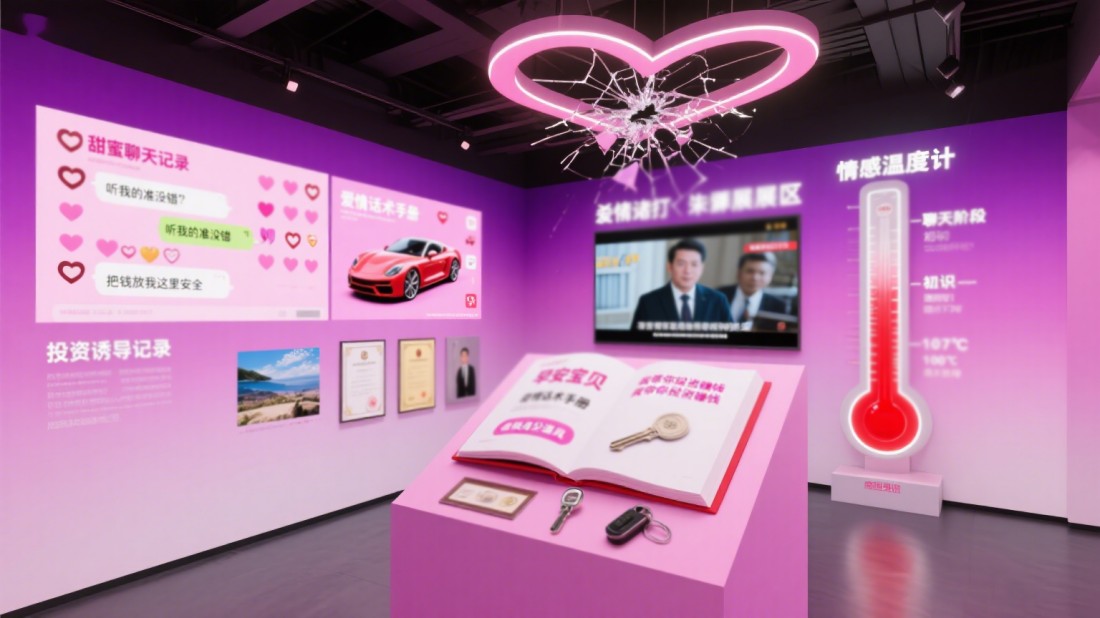 预防电信诈骗展馆，反诈展厅