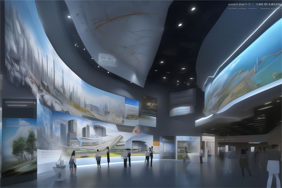 规划展览馆升级改造方案，城市规划馆升级，规划展览馆设计方案