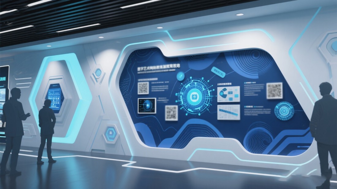 沉浸式网络安全实训基地效果图