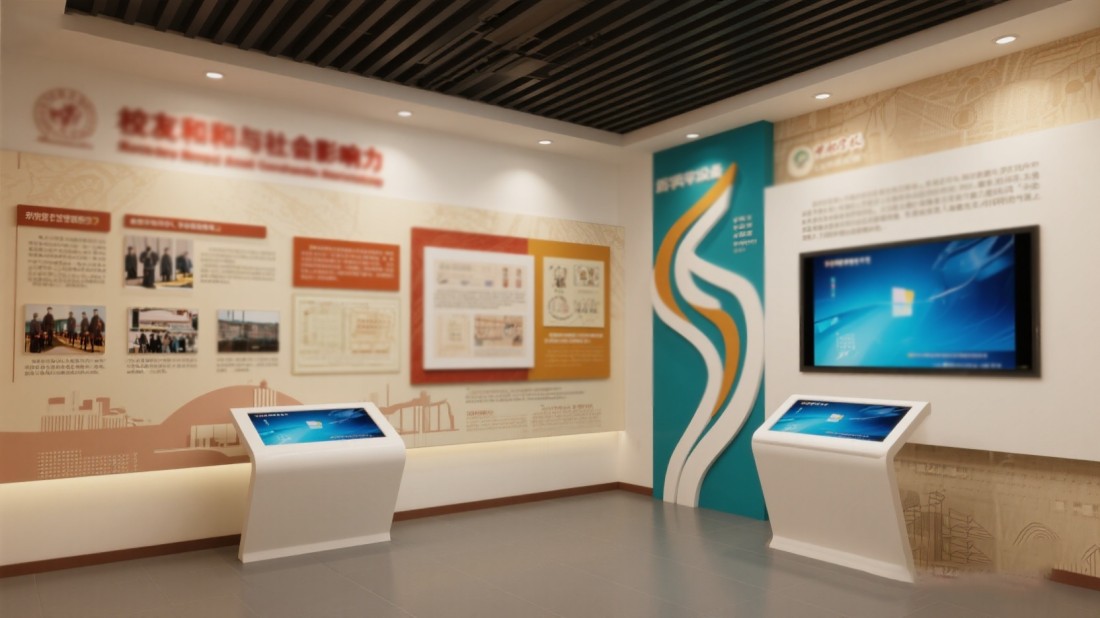 声光电校史馆设计公司效果图